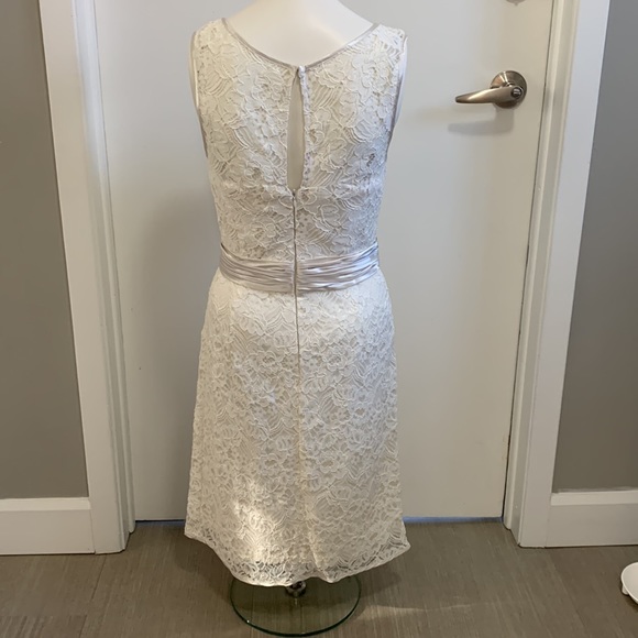 NINA AUSTIN ivory lace dress - Picture 6 of 15